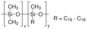 Poly(dimethylsiloxane-co-alkylmethylsiloxane) 