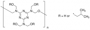 Poly(melamine-co-formaldehyde) isobutylated, solution 
