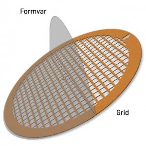 Ultrathin Formvar Supported Copper Square Mesh TEM-FF200CUUL