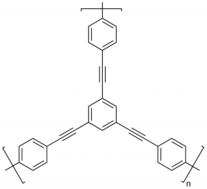 Conjugated microporous polyaryleneethynylene copolymer 799491-100MG