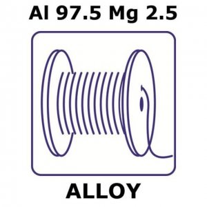 Aluminum-magnesium alloy, Al97.5Mg2.5 GF35328900-1EA