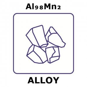 Aluminum-manganese alloy, Al98Mn2 GF94170438-1EA
