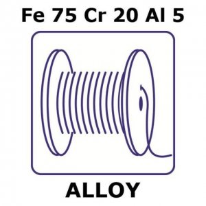 Chromaloy O - Resistance Alloy, Fe75Cr20Al5 GF53852799-1EA