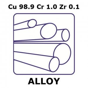 Copper-chromium-zirconium alloy, Cu98.9Cr1.0Zr0.1 GF47500286-1EA