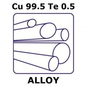 Copper-tellurium alloy, Cu99.5Te0.5 GF10503403-1EA