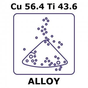 Copper-titanium alloy, Cu56.4Ti43.6 GF85718065-1EA