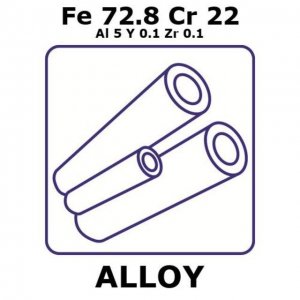 Fecralloy - Iron-Chromium, Fe72.8Cr22Al5Y0.1Zr0.1 GF22381411-1EA