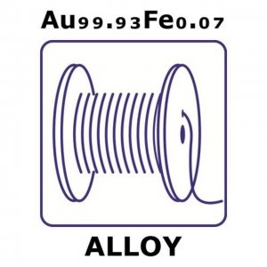 Gold-iron alloy, Au99.93Fe0.07 GF16727418-1EA