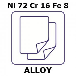 Inconel alloy 600 - heat resisting alloy, Ni72Cr16Fe8 GF59561972-1EA