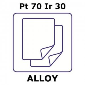 Platinum-iridium alloy, Pt70Ir30 GF68298845-1EA