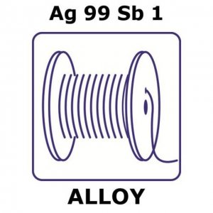 Silver-antimony alloy, Ag99Sb1 GF02283689-1EA