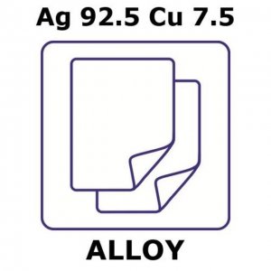 Silver-copper alloy, Ag92.5Cu7.5 GF43802782-1EA