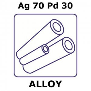 Silver-palladium alloy, Ag70Pd30 GF41540835-1EA