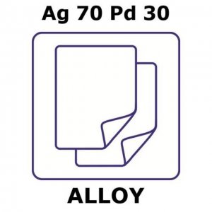 Silver-palladium alloy, Ag70Pd30 GF85361542-1EA