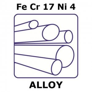 Stainless Steel - 17-4PH alloy, FeCr17Ni4 GF58450877-1EA