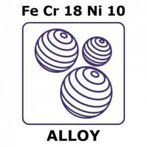 Stainless Steel - AISI 304 alloy, FeCr18Ni10 GF12578799-1EA