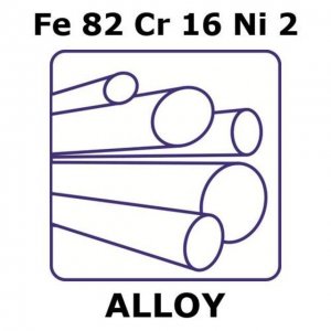 Stainless Steel - AISI 431 alloy, Fe82Cr16Ni2 