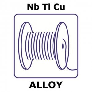 Superconducting composite wire alloy, NbTi+Cu GF35290492-1EA
