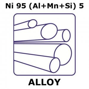 T2 - thermocouple alloy, Ni95(Al+Mn+Si)5 GF78158649-1EA