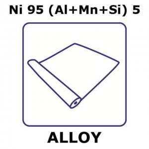 T2 - thermocouple alloy, Ni95(Al+Mn+Si)5 GF37335348-1EA