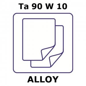 Tantalum-tungsten alloy, Ta90W10 GF11520043-1EA