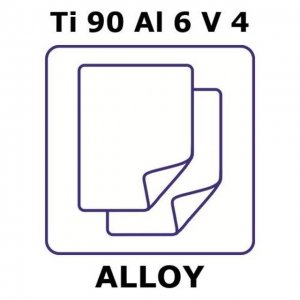 Titanium-aluminum-vanadium alloy, Ti90Al6V4 GF88302933-1EA