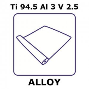 Titanium-aluminum-vanadium alloy, Ti94.5Al3V2.5 GF60030649-1EA