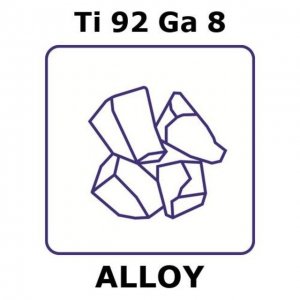Titanium-gallium alloy, Ti92Ga8 GF13795454-1EA