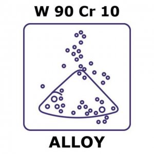 Tungsten-chromium alloy, W90Cr10 GF23751109-1EA