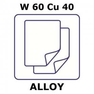 Tungsten-copper alloy, W60Cu40 GF14526446-1EA