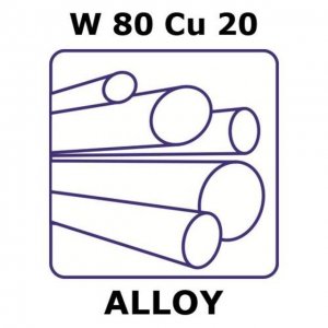 Tungsten-copper alloy, W80Cu20 GF00033231-1EA