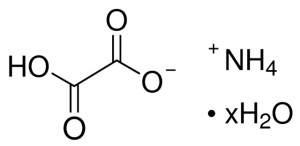 Ammonium hydrogenoxalate hydrate 