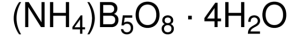 Ammonium pentaborate tetrahydrate 