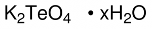 Potassium tellurate hydrate 