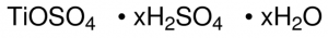 Titanium(IV) oxysulfate - sulfuric acid hydrate 