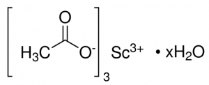Scandium(III) acetate hydrate 