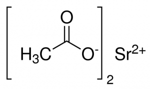 Strontium acetate 