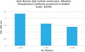 Anti-Bovine IgG (whole molecule)Alkaline Phosphatase antibody produced in rabbit 