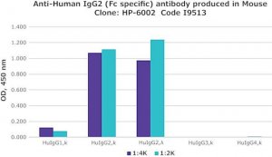 Monoclonal Anti-Human IgG2 (Fc specific) antibody produced in mouse 