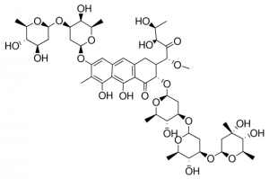 Mithramycin A from Streptomyces plicatus 