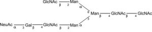 SILuCarb Glycan Standard 13C Biantennary A1(3) Sial(Alpha-2,3) 