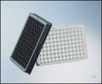 Greiner Bio-One MICROPLATE, 96 WELL, PS, F-BOTTOM ( ), CLEAR, WHITE, MED .... 655095