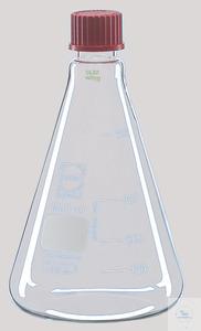 5 507 109 Witeg CULTURE FLASKS BIOGEN ", ERLENMEYER SHAPE, TRIPLE BATTLED S" 5 507 109