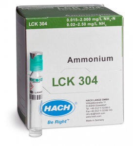 LCK 304      0,015-2,0 / NH4-N, 25 , HACH LCK 304