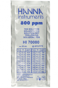  TDS 800 / (ppm), 25   20  HI70080P Hanna HI70080P