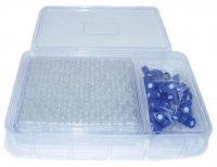 MRQ30 Clear CD Vial, Blue cap, Pre-slit TEF/Silicone septa 23187-U