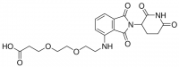 Pomalidomide-PEG2-CO2H 901526-50MG