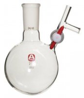 Aldrich round-bottom storage flask with stopcock-equipped septum-inlet Z103373-1EA