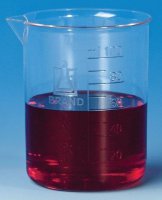 BRAND PMP beaker with spout, low form BR87508-12EA