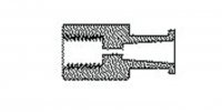 Union Luerlock Female/M6 Female GE18-1027-12